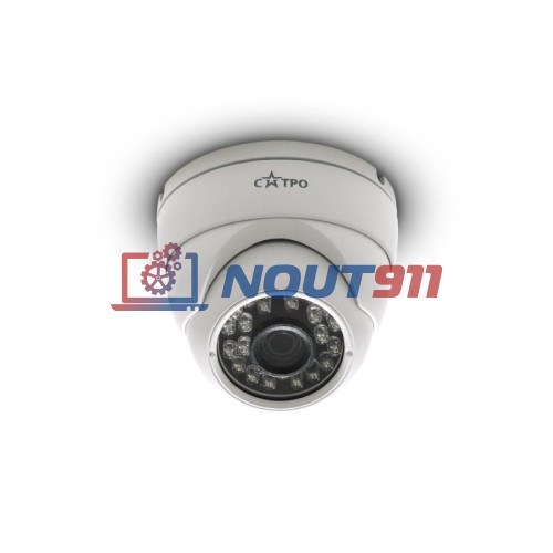 Купольная AHD Камера видеонаблюдения САТРО-VC-МDV20F (3,6)