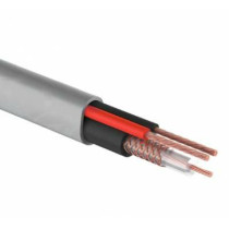 Кабель для HD камер видеонаблюдения САТРО КВК 2В 2х0.5 внутренний