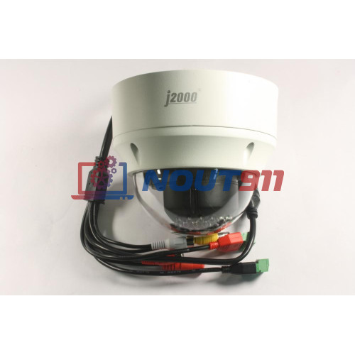 Купольная IP Камера видеонаблюдения J2000-HDIP4D30Full (2,8-12)