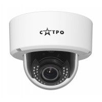 Купольная IP Камера видеонаблюдения САТРО-VC-NDV20V (2.8-12)