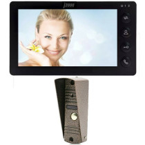 Комплект видеодомофона с вызывной панелью J2000 7"-1 (бел/черн)