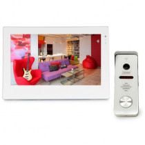 Комплект видеодомофона с вызывной панелью J2000 7"-7 J2000-DF-ВИОЛЕТТА AHD 2.0 Touch W (белый)/АНТЕЙ AHD 2,0 mp (белый)