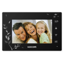 Видеодомофон Kocom KCV-A374SD LE (чёрный)