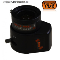 Объектив для камеры видеонаблюдения J2000IP-RV02812D.IR