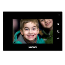 Видеодомофон Kocom KCV-A374 (чёрный) Digital