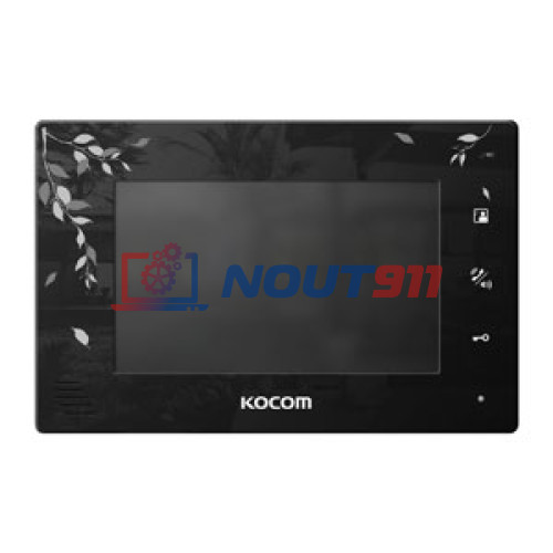 Видеодомофон Kocom KCV-A374SD LE (чёрный) Digital