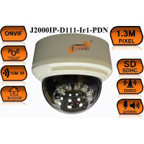 Купольная IP Камера видеонаблюдения J2000IP-D111-Ir1-PDN