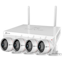 Комплект видеонаблюдения ezWireLessKit 4CH (CS-BW2424-B1E10)																																								