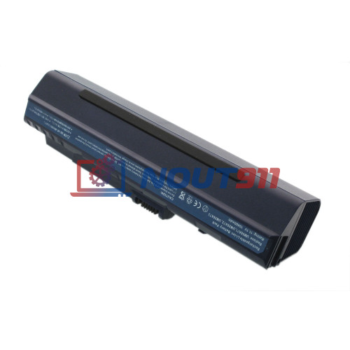 Аккумулятор (Батарея) для ноутбука Acer Aspire One ZG-5 D150 A110 531h 11,1V 10400mAh REPLACEMENT черная