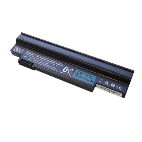 Аккумулятор (Батарея) для ноутбука Acer Aspire one 532h 533h eMachines350 6600mah REPLACEMENT черная