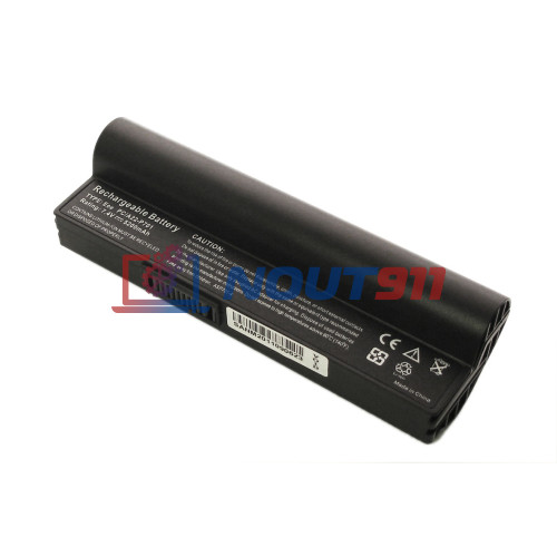 Аккумулятор (Батарея) для ноутбука Asus Eee PC 700 900 5200mAh REPLACEMENT черная