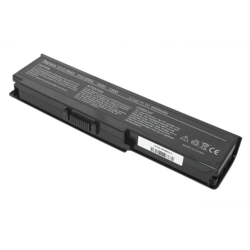 Аккумулятор (Батарея) для ноутбука Dell Inspiron 1400, 1420, Vostro 1400, 1420 серий 5200mAh REPLACEMENT