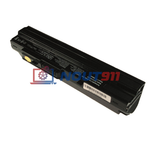 Аккумулятор (Батарея) для ноутбука MSI Wind U100, RoverBook Neo U135 (BTY-S11) 7800mAh REPLACEMENT черная