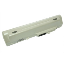 Аккумулятор (Батарея) для ноутбука MSI Wind U90, U100, RoverBook U135 (BTY-S11) 6600mAh REPLACEMENT белая