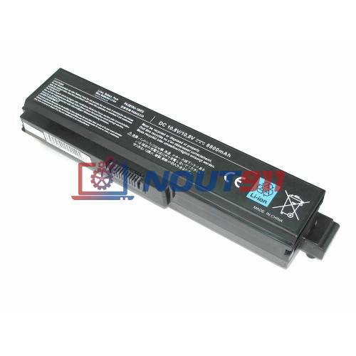 Аккумулятор (Батарея) для ноутбука Toshiba L750 (PA3634U-1BAS) 8800mAh 10.8V REPLACEMENT черная