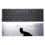 Клавиатура для ноутбука Asus X53S X53U черная, с черной рамкой