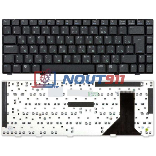 Клавиатура для ноутбука Asus Lamborghini VX1 черная