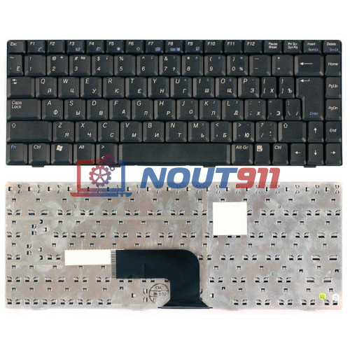 Клавиатура для ноутбука ASUS W5 W6 W7 черная