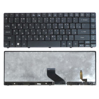 Клавиатура для ноутбука Acer Aspire Timeline 3410 3410T 3410G 4741 3810 3810T черная с подсветкой