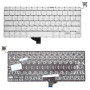 Клавиатура для ноутбука Apple A1342 белая 13,3" плоский Enter