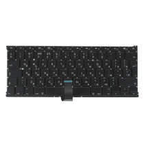 Клавиатура для ноутбука Apple A1369 2011+  черная с подсветкой, большой ENTER