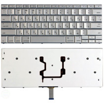 Клавиатура для ноутбука Apple Macbook 15.4 965 серебристая A1260
