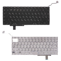 Клавиатура для ноутбука Macbook A1297 черная, большой Enter