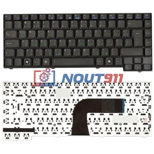 Клавиатура для ноутбука Asus A3A A3E A3H A3V черная