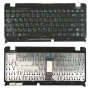 Клавиатура для ноутбука Asus EEE PC 1215 черная, с черной рамкой