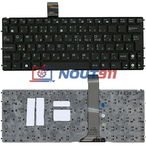 Клавиатура для ноутбука Asus Eee PC 1025 1060 черная