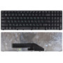 Клавиатура для ноутбука Asus K50 K60 K70 черная с рамкой