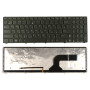 Клавиатура для ноутбука Asus K52 черная с подсветкой