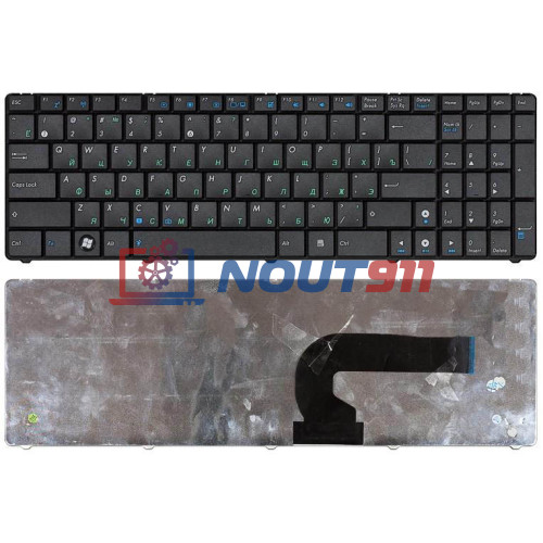 Клавиатура для ноутбука Asus N50 N51 N61 F90 N90 UL50 K52 A53 K53 U50 черная