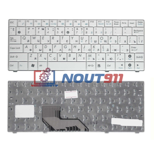 Клавиатура для ноутбука Asus T91MT белая