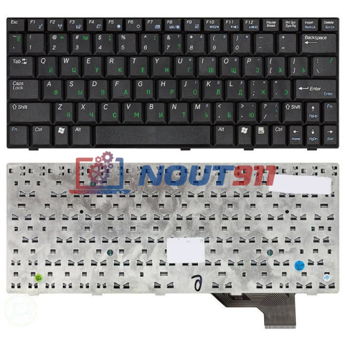 Клавиатура для ноутбука Asus U5 U5F U5A U5S черная
