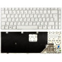 Клавиатура для ноутбука Asus W3 W3J A8 F8 N80 серебристая