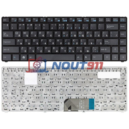 Клавиатура для ноутбука Asus 0KN3-021US03 черная