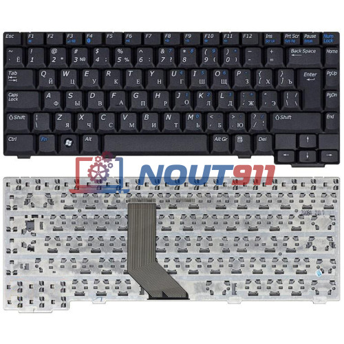 Клавиатура для ноутбука Benq Joybook R56 черная