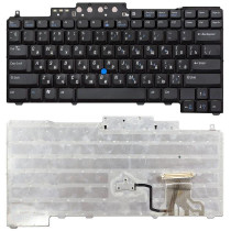 Клавиатура для ноутбука Dell Latitude D620 D630 D820 D830 черная с указателем (point stick)