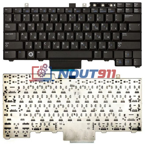 Клавиатура для ноутбука Dell Latitude E5400 E6400 черная