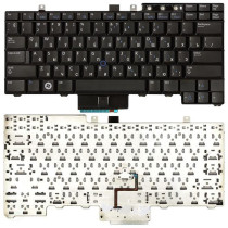 Клавиатура для ноутбука Dell Latitude E5400 E6400 E6410 черная с указателем