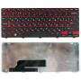 Клавиатура для ноутбука Dell Inspiron M101Z M102Z 1120 1122 черная с красной рамкой