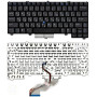 Клавиатура для ноутбука Dell Latitude D410 черная