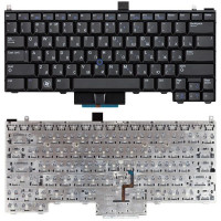Клавиатура для ноутбука Dell Latitude E4310 черная с указателем (point stick)