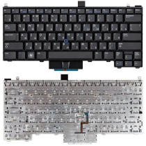 Клавиатура для ноутбука Dell Latitude E4310 черная с указателем (point stick)