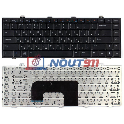 Клавиатура для ноутбука Dell Studio 14 14z 1440 1450 1457 черная