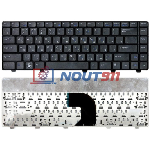 Клавиатура для ноутбука Dell Vostro 3300 3400 3500 черная