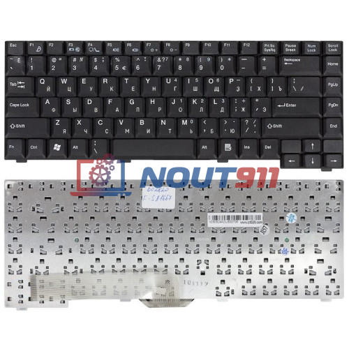 Клавиатура для ноутбука Fujitsu-Siemens A1667 A3667 L6825 D6830 D7830 D6820 M3438 M4438 PI1536 PI155