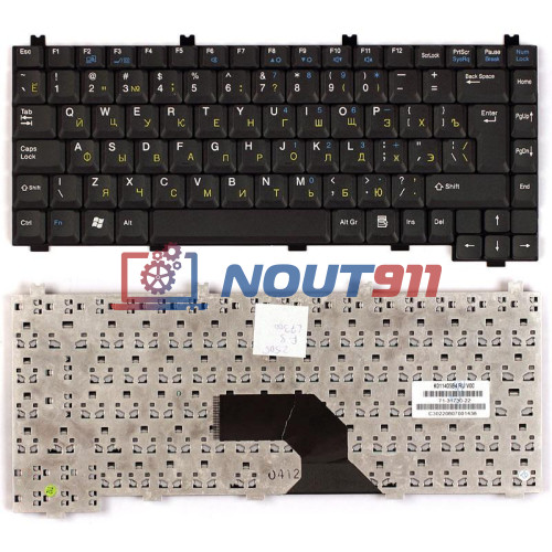 Клавиатура для ноутбука Fujitsu-Siemens L7300 V2010 черная