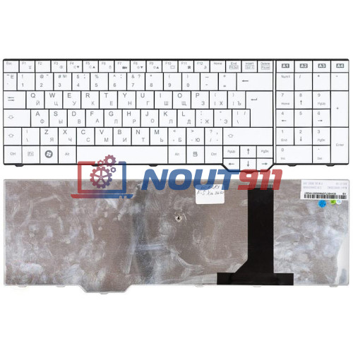 Клавиатура для ноутбука Fujitsu-Siemens Amilo Xa3530 Pi3625 Li3910 Xi3650 белая